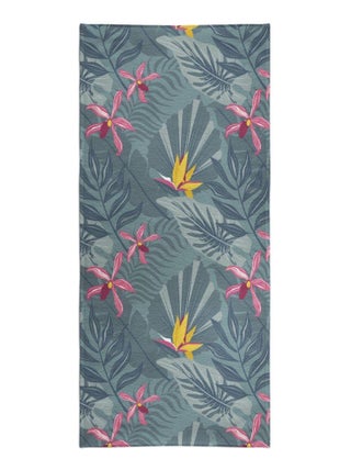 Serviette de plage éponge imprimé SUMMER AMAZONIA