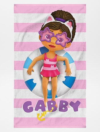 Serviette de plage 'Gabby et la maison magique'