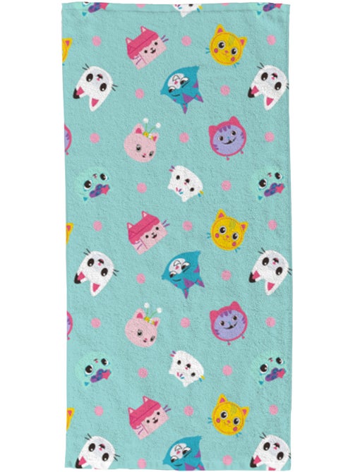 Serviette de plage Gabby Pandy Pattes & Amis 70x140 cm - 100% Polyester - Bleu - Kiabi Serviette de plage Gabby Pandy Pattes & Amis 70x140 cm - 100% Polyester - Bleu - Kiabi