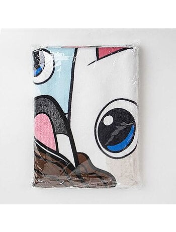 Serviette de plage gabby's dollhouse 70 x 140 cm — séchage rapide pour enfant