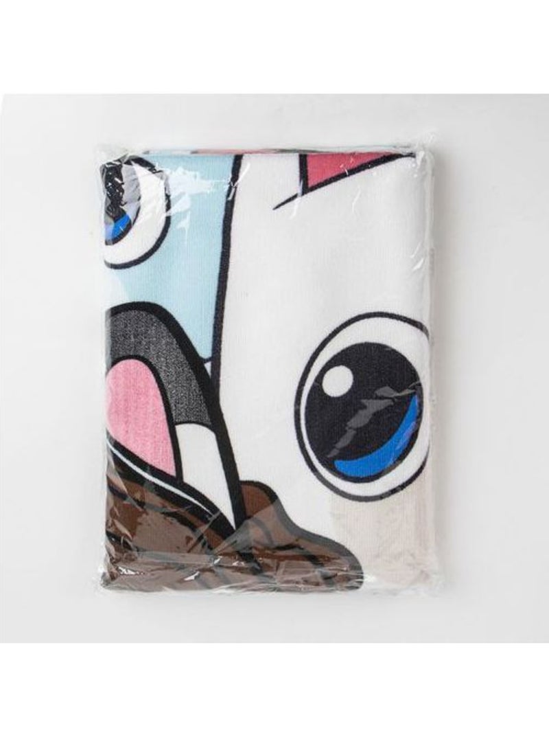 Serviette de plage gabby's dollhouse 70 x 140 cm — séchage rapide pour enfant Multicolore - Kiabi