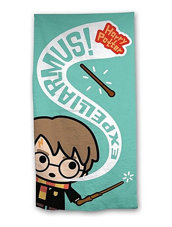Serviette de plage Harry Potter - Sortilège -Expelliarmus- - 70 x 140 cm