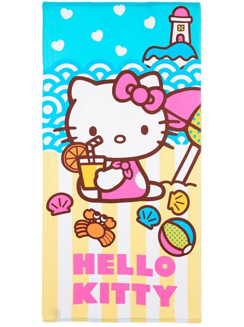 Serviette de Plage Hello Kitty | Licence Officielle - Kiabi
