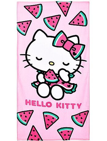 Serviette de Plage Hello Kitty | Licence Officielle