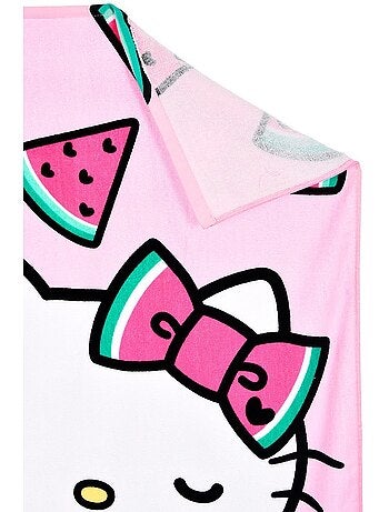 Serviette de Plage Hello Kitty | Licence Officielle
