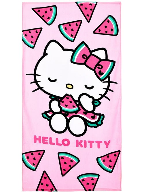 Serviette de Plage Hello Kitty | Licence Officielle - Kiabi Serviette de Plage Hello Kitty | Licence Officielle - Kiabi