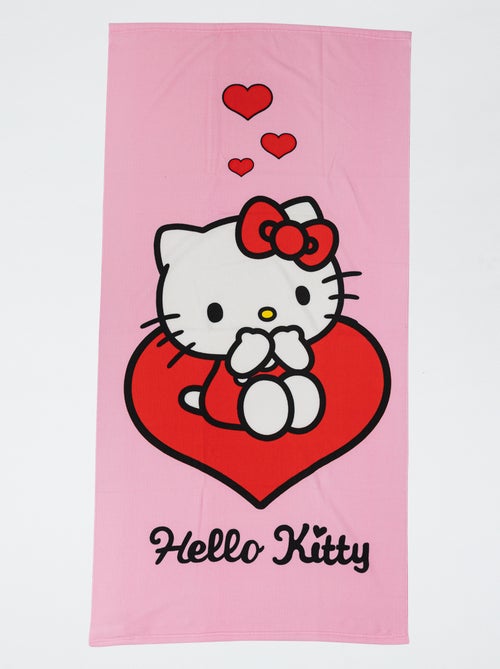 Serviette de plage 'Hello Kitty' - Kiabi