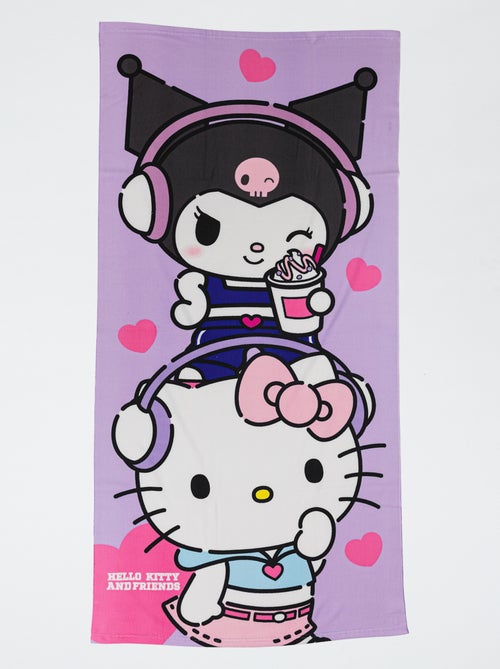 Serviette de plage 'Hello Kitty' - Kiabi
