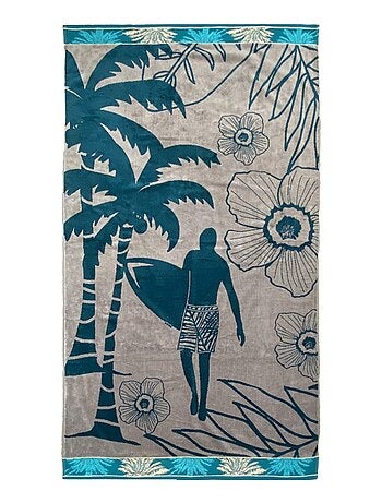 Serviette de plage Jacquard Dixon 100x175 470 g/m²