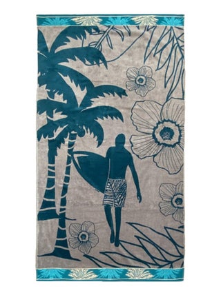 Serviette de plage Jacquard Dixon 100x175  470 g/m²