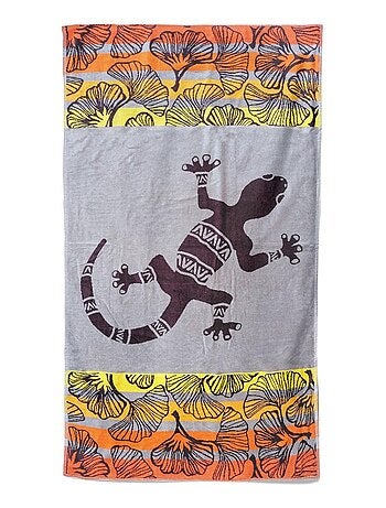 Serviette de plage Jacquard Homok 95x175 440 g/m²