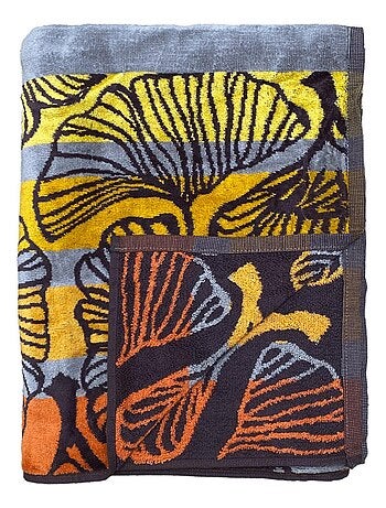 Serviette de plage Jacquard Homok 95x175 440 g/m²