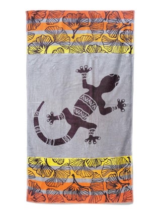 Serviette de plage Jacquard Homok 95x175 440 g/m²