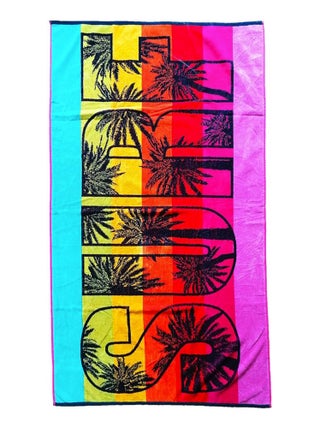 Serviette de plage Jacquard Kymata 100x175  470 g/m²