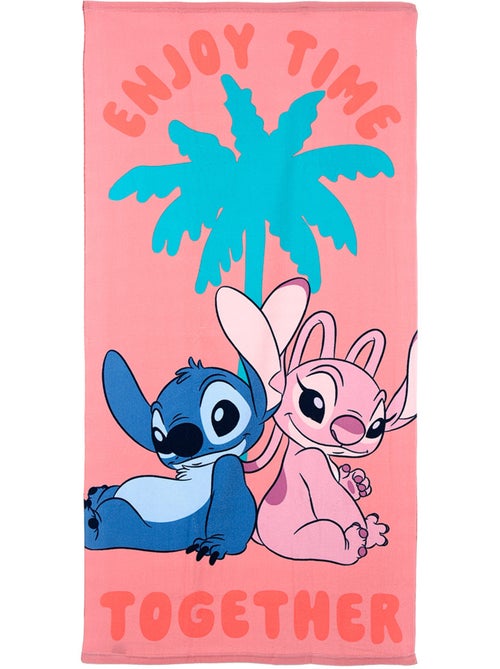 Serviette de Plage Lilo et Stich   | Licence Officielle - Kiabi