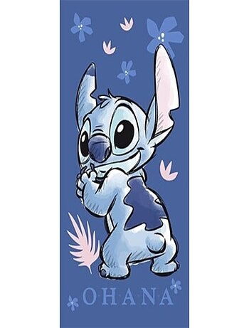 Serviette de Plage Lilo & Stitch – Stitch Ohana – – 100% Polyester
