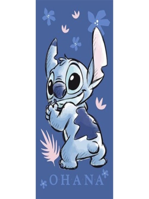 Serviette de Plage Lilo & Stitch – Stitch Ohana – – 100% Polyester - Kiabi