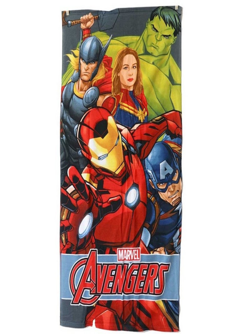 Serviette de plage Marvel Avengers - 70 x 140 cm Multicolore - Kiabi