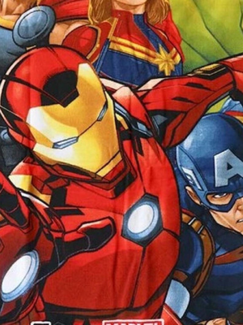 Serviette de plage Marvel Avengers - 70 x 140 cm Multicolore - Kiabi