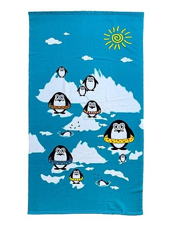 Serviette de plage microfibre Artic 70x140 250 g/m²