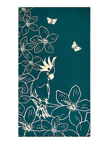 Serviette de plage microfibre Bleu 90x170 220g/m² - Serifos