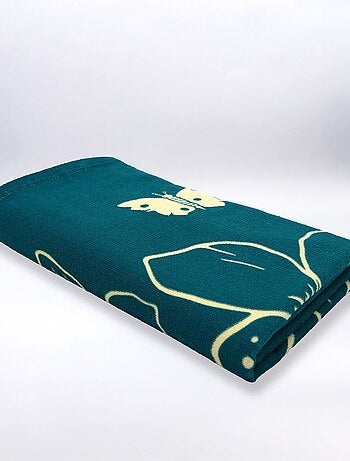 Serviette de plage microfibre Bleu 90x170 220g/m² - Serifos