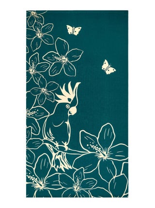 Serviette de plage microfibre Bleu 90x170 220g/m² - Serifos