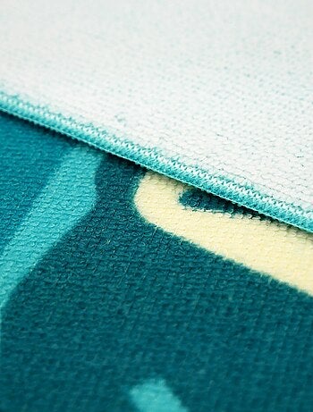 Serviette de plage microfibre Bleu 90x170 250g/m² - Bodri