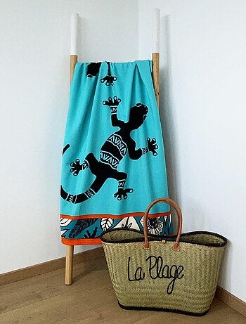 Serviette de plage microfibre Bondi 90x170 250g/m²
