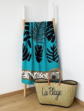 Serviette de plage microfibre Brisbane 90x170 250g/m²