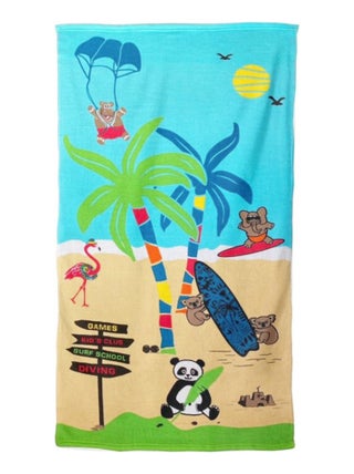 Serviette de plage microfibre Colonia 70x140 250 g/m²