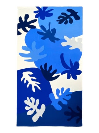 Serviette de plage microfibre Coralina 90x170 250g/m²