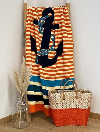 Serviette de plage microfibre Galway 90x170 250g/m²