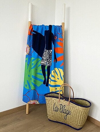 Serviette de plage microfibre Paulo 90x170 250g/m²