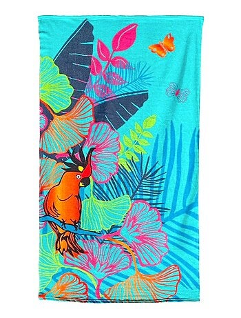 Serviette de plage microfibre Perrocco 90x170 220g/m²