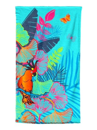 Serviette de plage microfibre Perrocco 90x170 220g/m²