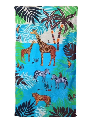 Serviette de plage microfibre Savana 70x140 250 g/m²