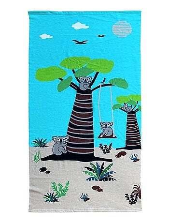 Serviette de plage microfibre Swing 70x140 250 g/m²