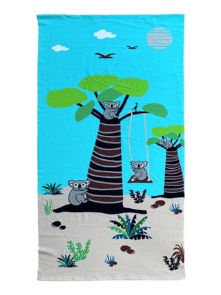 Serviette de plage microfibre Swing 70x140 250 g/m²