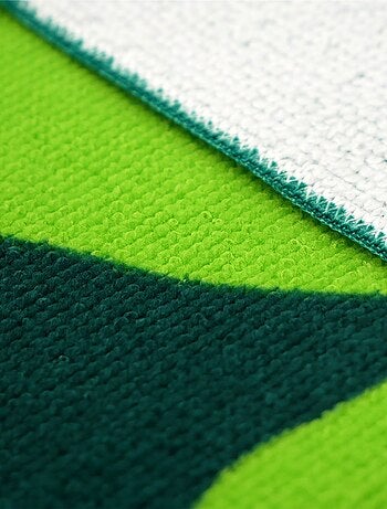 Serviette de plage microfibre Vert 90x170 220g/m² - Mitjana