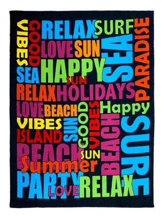 Serviette de plage microfibre Walton 140x170 220g/m²