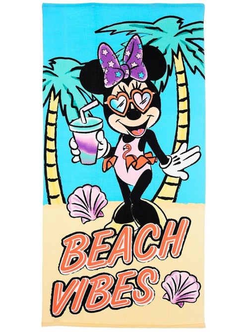 Serviette de Plage Minnie Mouse | Licence Officielle - Kiabi