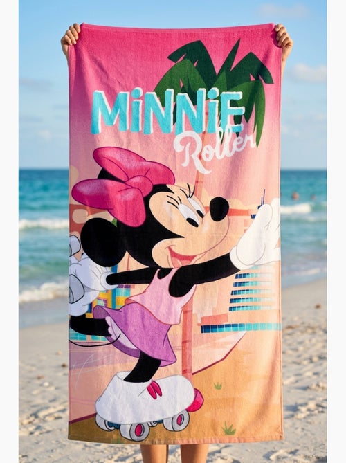 Serviette de Plage Minnie Mouse | Licence Officielle - Kiabi