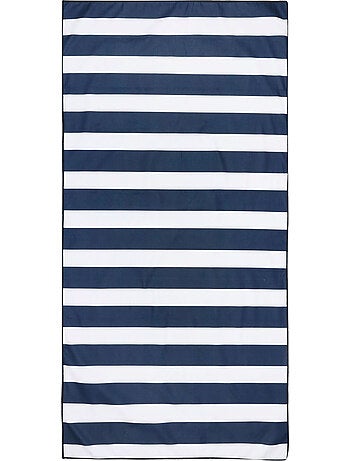 Serviette de plage motif/style rayé - regatta