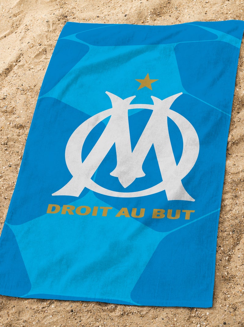 Serviette de plage 'Olympique de Marseille' BLEU - Kiabi