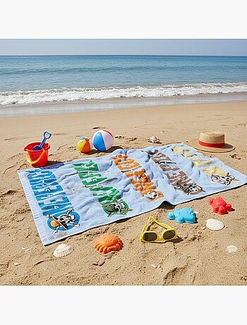 Serviette de Plage One Piece - 100% Coton