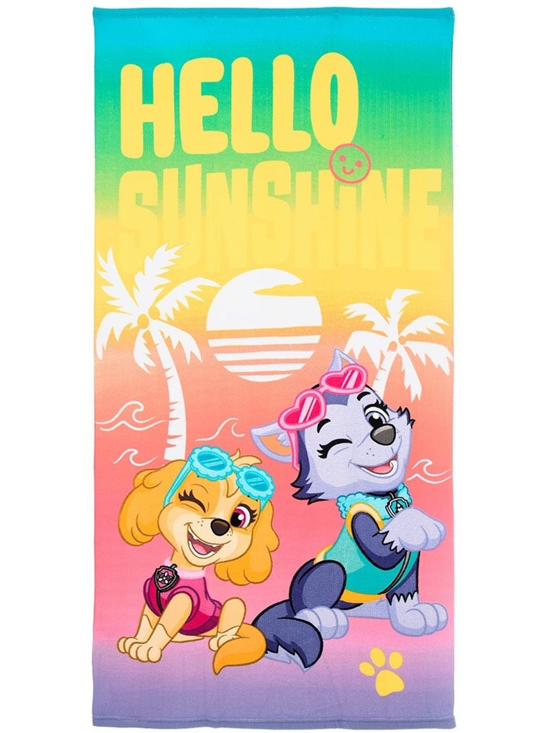 Serviette de Plage Pat Patrouille | Licence Officielle Corail - Kiabi