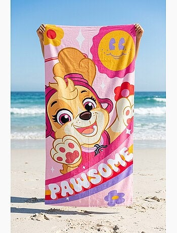 Serviette de Plage Pat Patrouille | Licence Officielle