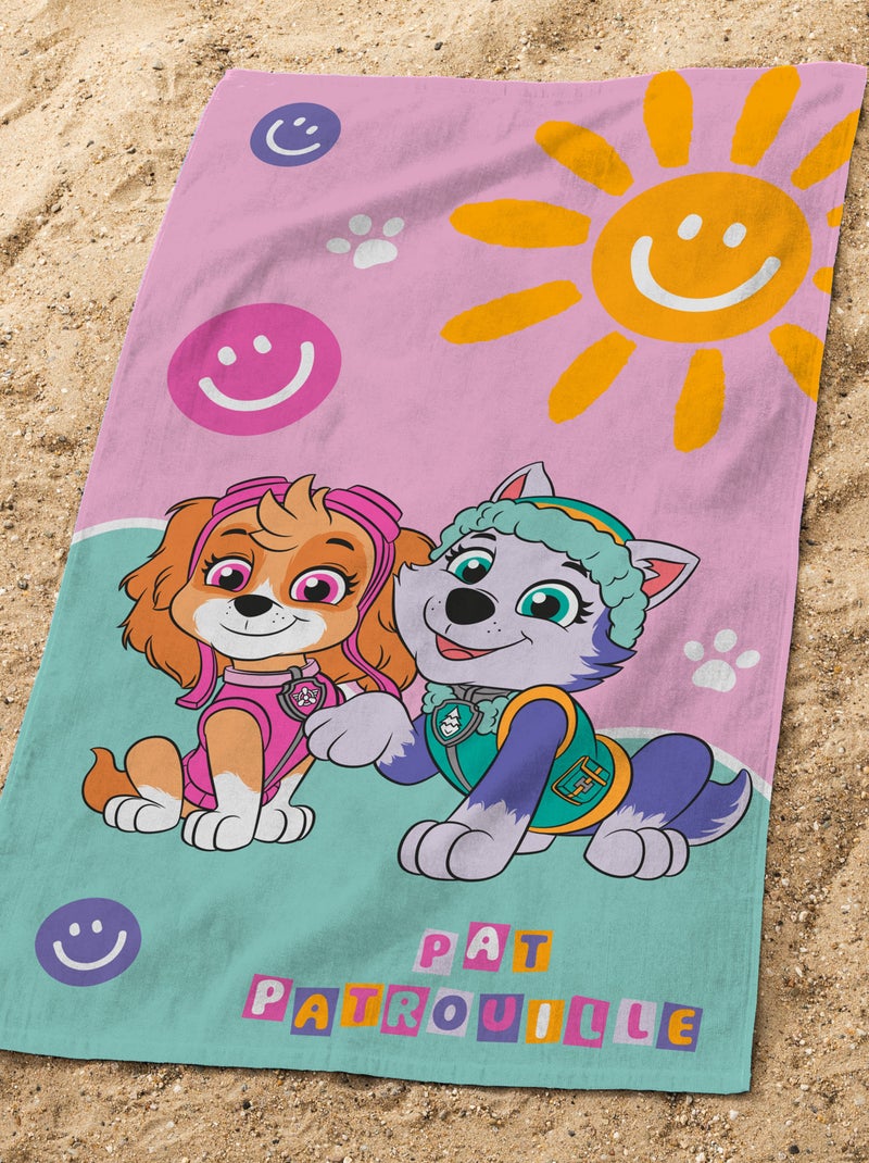Serviette de plage 'Pat'patrouille' Bleu - Kiabi