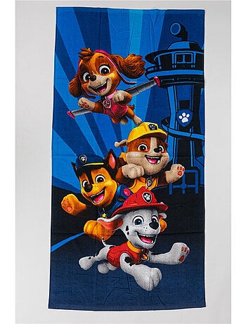 Serviette de plage Pat'Patrouille : Chase, Marcus, Stella et Ruben 70x140 cm